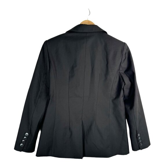 REVOLVE COMMENSE single breasted black blazer 90s boyfriend sz S - Picture 4 of 10